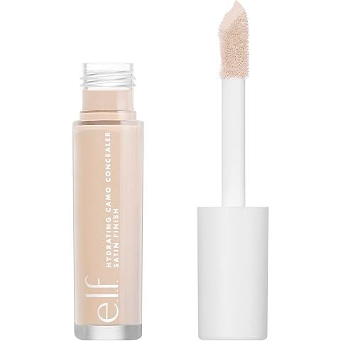 e.l.f. Hydrating Camo Concealer, Covers Blemishes & Under-Eye Circles, Full-Coverag...
