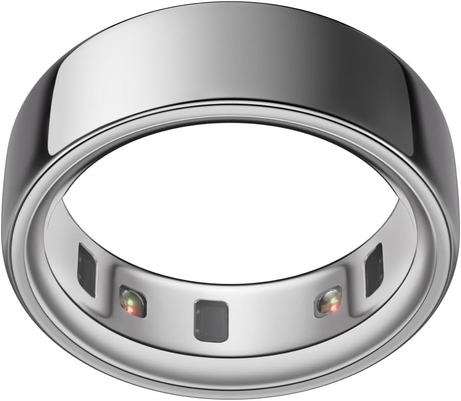 Oura Ring 4 Silver (Size 10) - Image 2