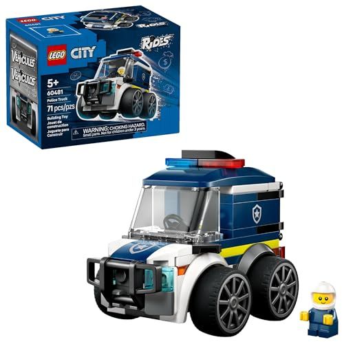 71 Pcs LEGO City Rides Police Truck for $6.99!
