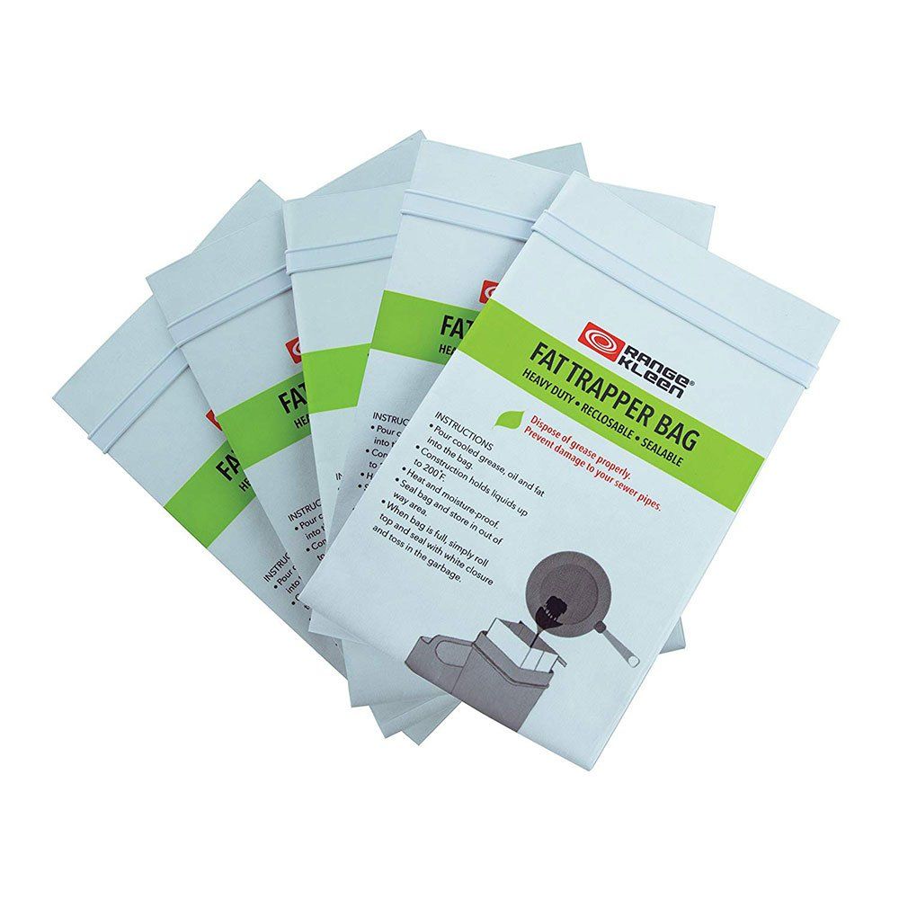 Range Kleen 65105 Fat Trapper Foil-Lined Replacement Bags, Pack of 5