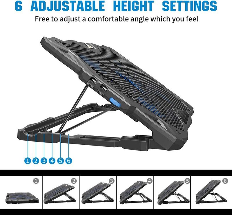 PCCOOLER Laptop Cooling Pad - Image 3