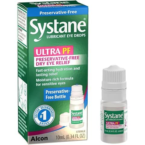 Systane Ultra Preservative Free Dry Eye Relief Drops, 0.34 Fl Oz