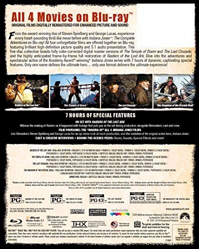 Indiana Jones: The Complete Adventures Blu-ray - Image 2