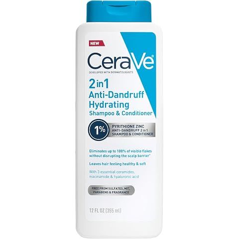 CeraVe Hydrating Anti-Dandruff Shampoo & Conditioner