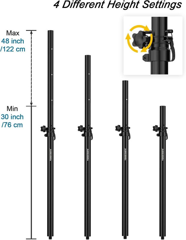 Set of 2 Speaker Poles - Image 3