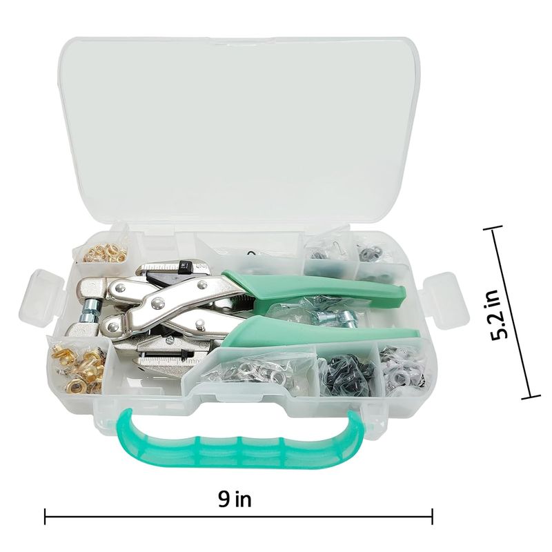 Grommet Tool Kit and Eyelet Punch Pliers - Image 6