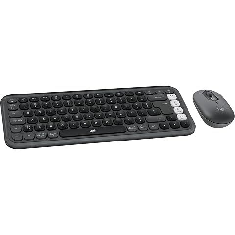 $41.98 Logitech POP ICON Wireless Keyboard and Mouse Combo