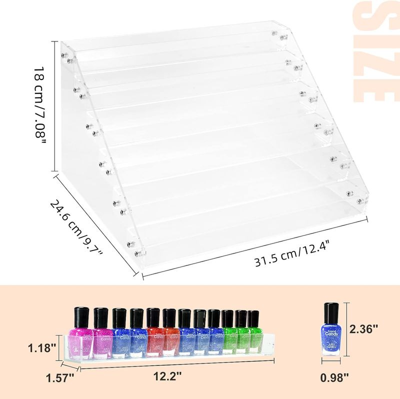Acrylic Nail Polish Organizer Rack - Image 7
