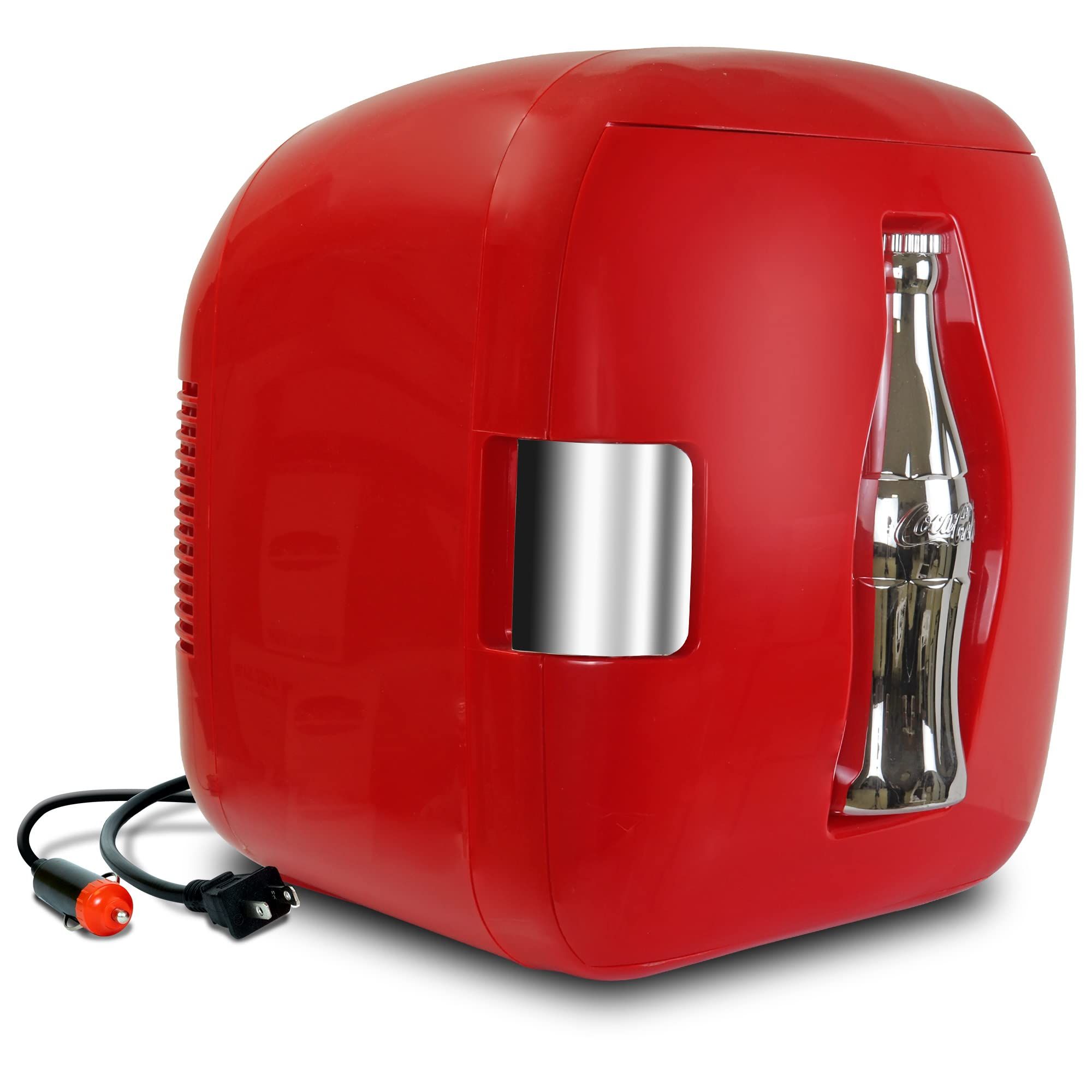Coca-Cola CCU09 12 Can AC/DC Cube Electric Cooler by Koolatron