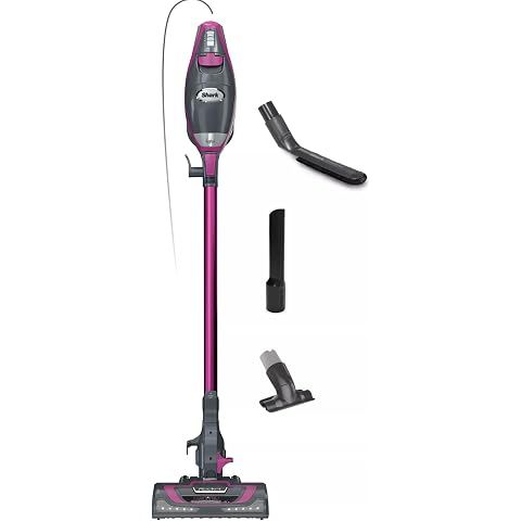 Shark Rocket Pro DLX Corded Stick Vacuum, XL Cup, Handheld, Fuchsia, HV371 | Deep C...