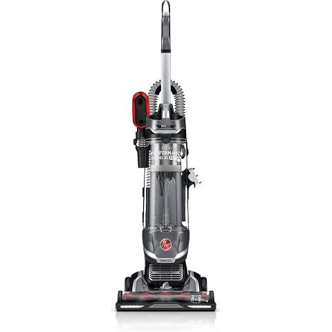 Hoover High Performance Swivel XL Vacuum Cleaner, Bagless Upright Vacuum, HEPA Medi...