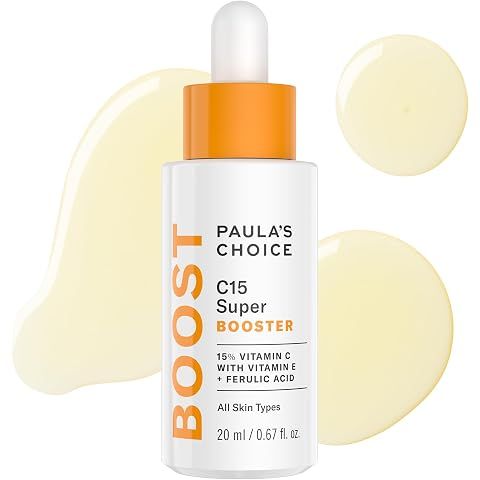 Paula's Choice BOOST C15 Super Booster 15% Vitamin C Face Serum | Daily Serum with ...