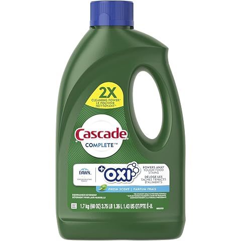 Cascade Complete +Oxi Gel Detergent