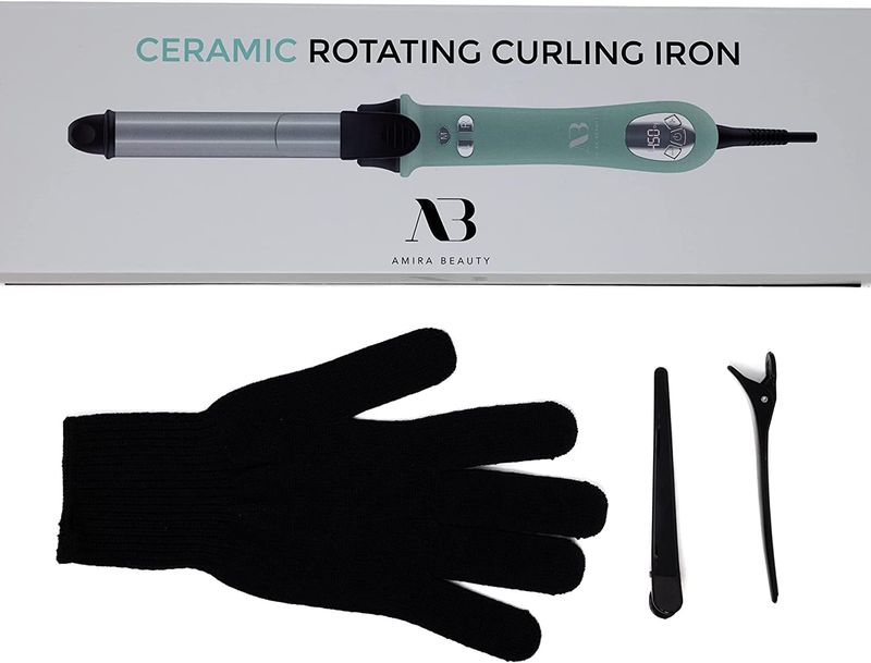 Amira Beauty Rotating Curling Iron - Image 6