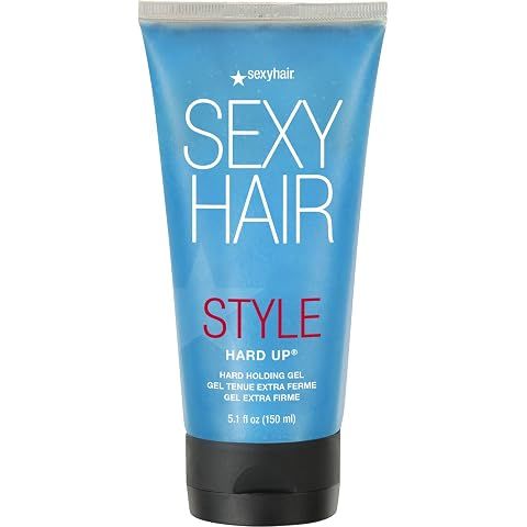 SexyHair Style Hard Up Hard Holding Gel | Extreme Hold | Non-Flaking Formula | All ...