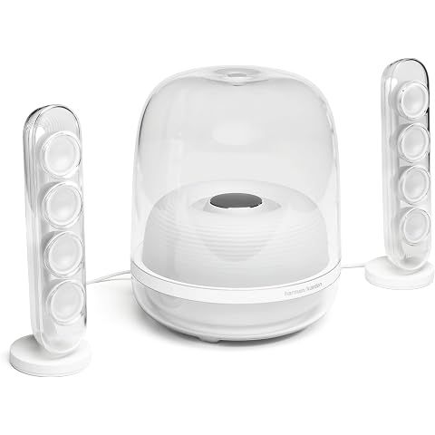 Harman Kardon HK SoundSticks 4-2.1 Bluetooth Speaker System with Deep Bass and Insp...