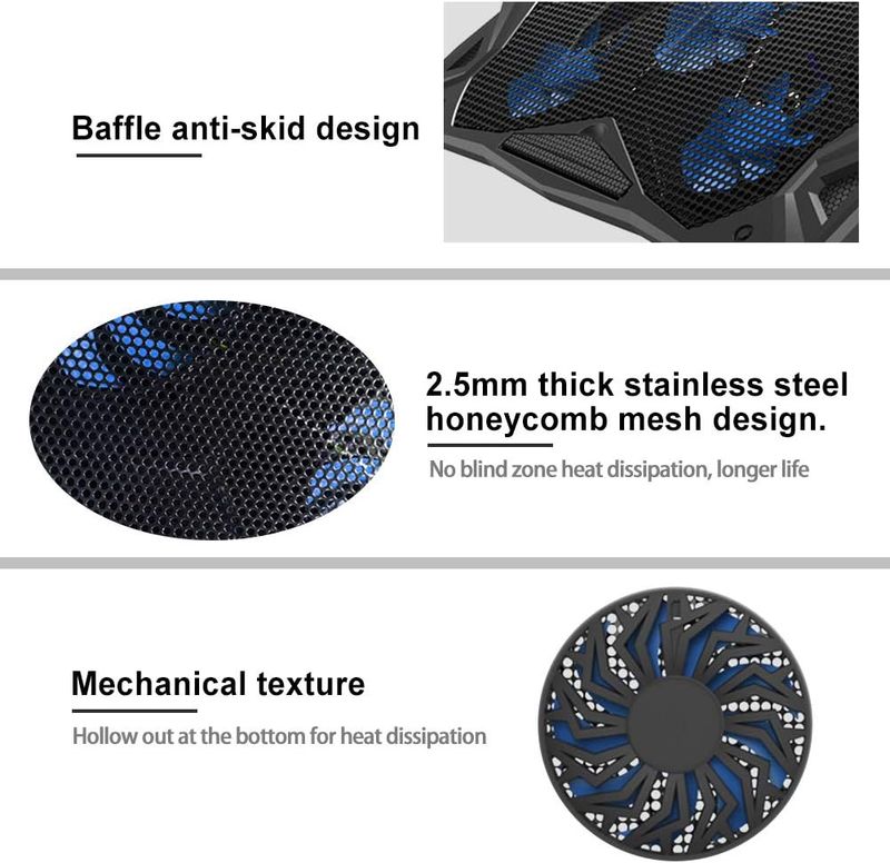 PCCOOLER Laptop Cooling Pad - Image 7