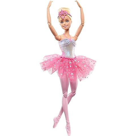 Barbie Dreamtopia Twinkle Lights Ballerina Doll with Blonde Hair & Light-Up Feature...