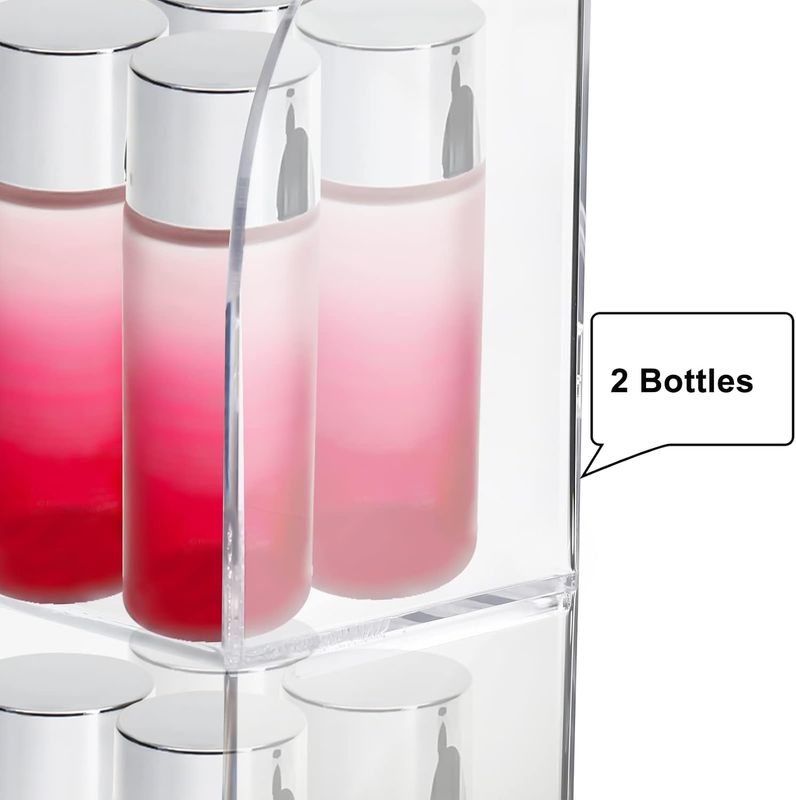 Yaeccc 2 Pack Acrylic Nail Polish Rack - Image 9