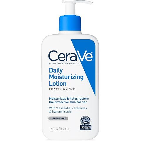 CeraVe Daily Moisturizing Lotion for Dry Skin, Body Lotion & Face Moisturizer with ...