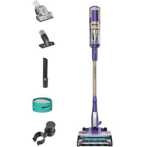Shark POWERDETECT Ultra-Light Corded Stick Vacuum with DuoClean Technology, Self-Cl...