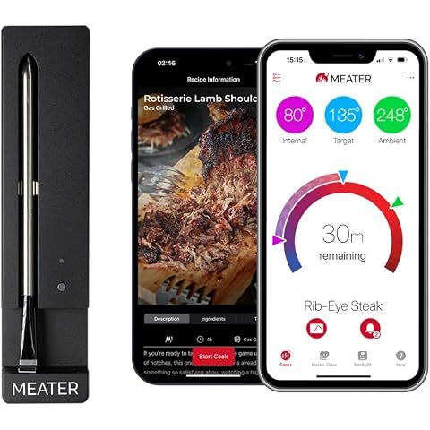 MEATER SE: 100% Wireless Smart Meat Thermometer | No Wires, No Fuss | 165ft Bluetoo...