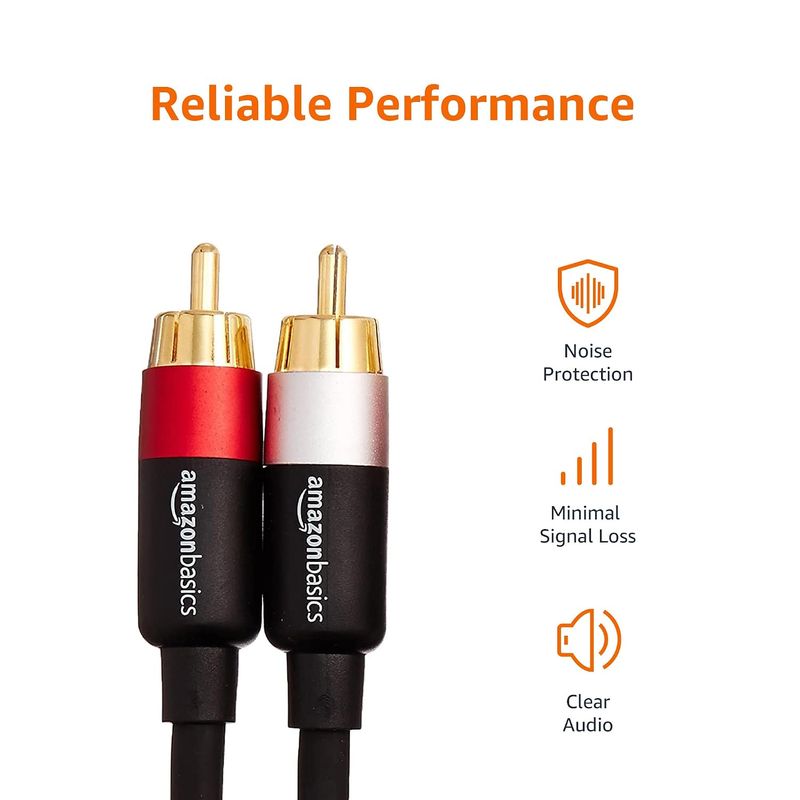 Amazon Basics 2 RCA Audio Cable - Image 11