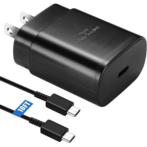 USB C Charger 25W Type C Charger Fast Charging Android Charger S26 S25 S24 Super Fa...