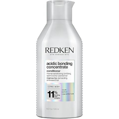 Redken Acidic Bonding Concentrate Conditioner For Damaged Hair Repair - Strengthens...