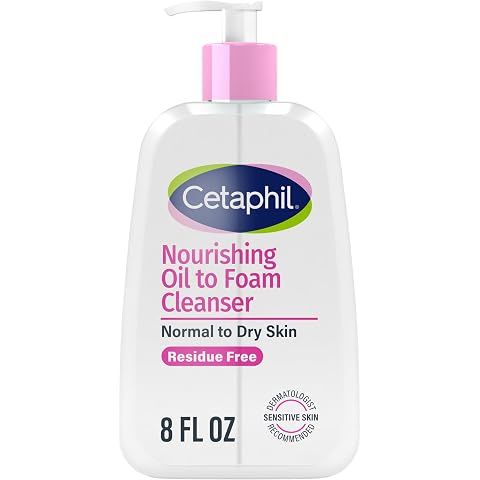 $5.67 for Cetaphil Nourishing Oil to Foam Facial Cleanser