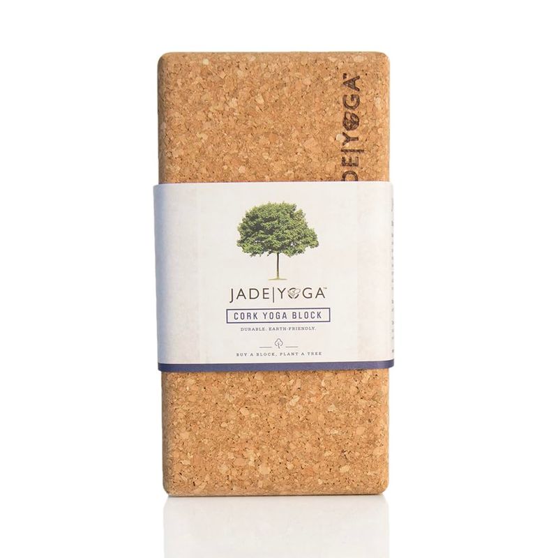 JadeYoga Cork Block