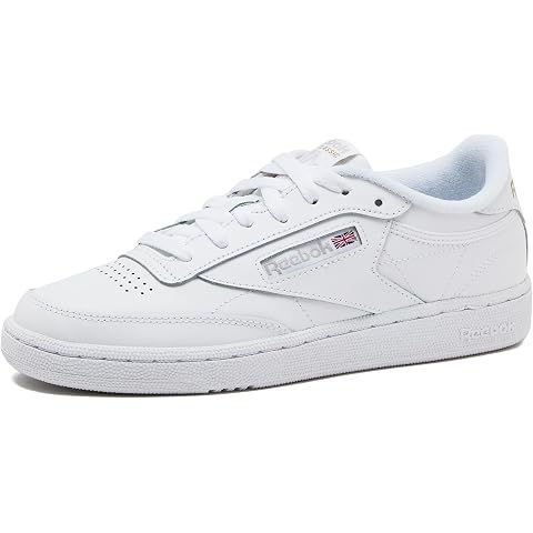 Reebok Womens Club C 85,White/Light Grey,8