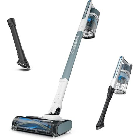 Shark PowerPro Plus Cordless Stick Vacuum, Lightweight, Rechargeable, FloorDetect T...