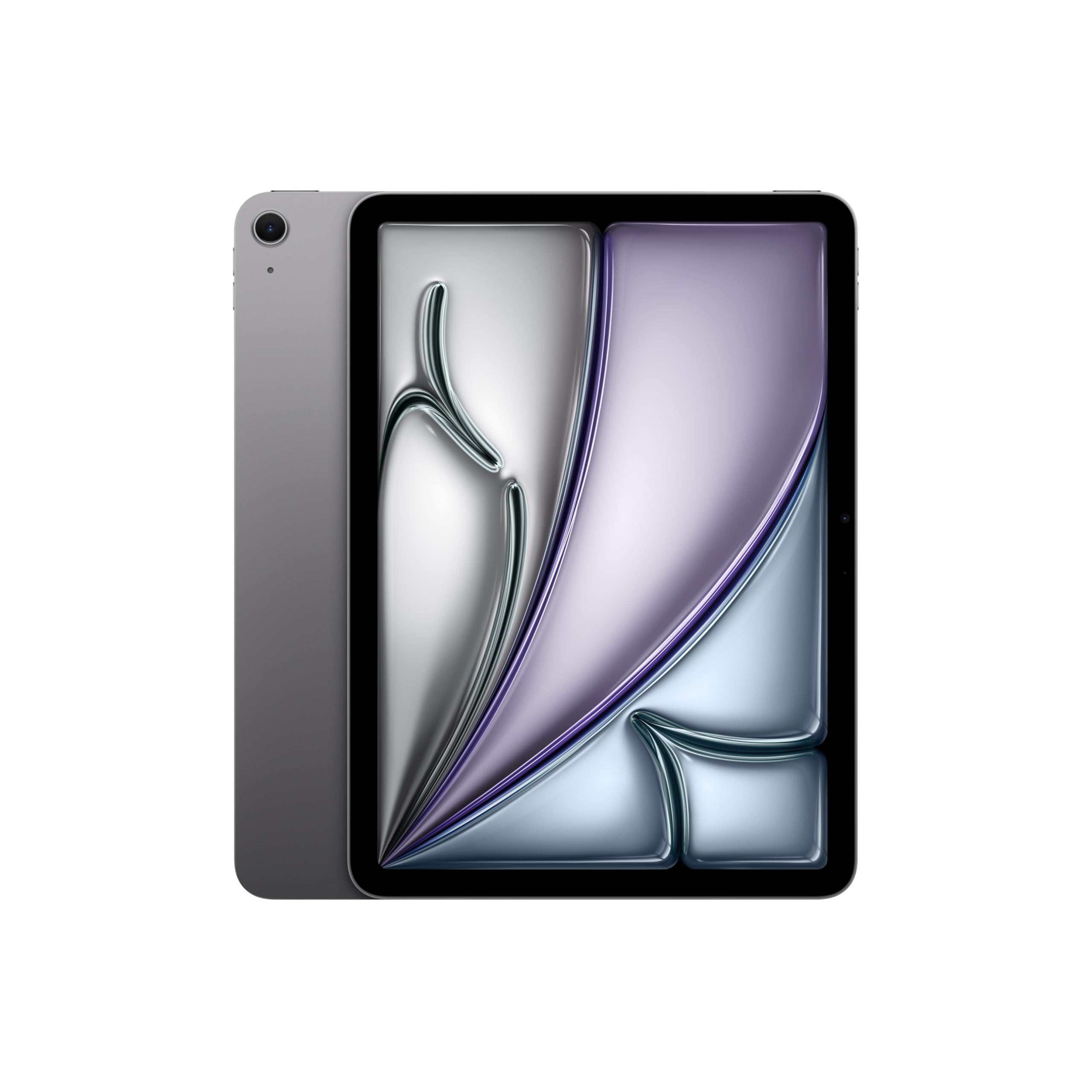 Apple iPad Air 11-inch with M3 chip Built for Apple Intelligence, Liquid Retina Display, 128GB, 12MP Front/Back Camera, Wi-Fi 6E, Touch ID, All-Day Battery Life — Space Gray Wi-Fi 128GB Space Gray Without AppleCare+