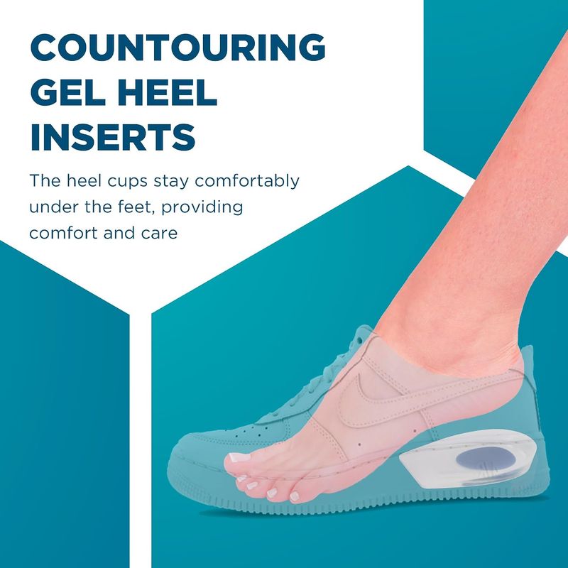 Gel Silicone Heel Cups/Pads - Image 9
