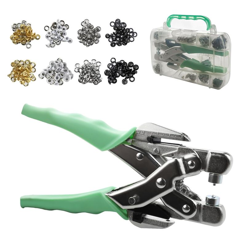 Grommet Tool Kit and Eyelet Punch Pliers - Image 2