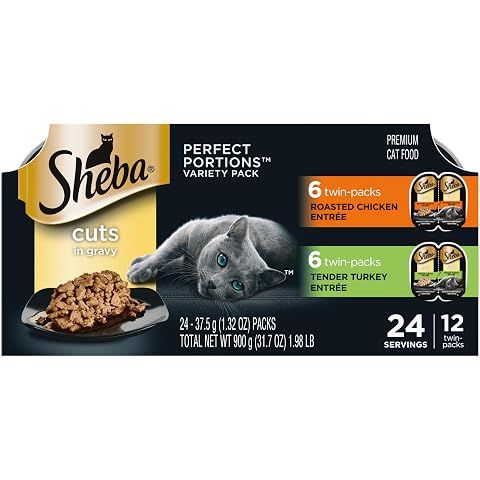 Sheba Perfect Portions Cat Food, Chicken and Turkey