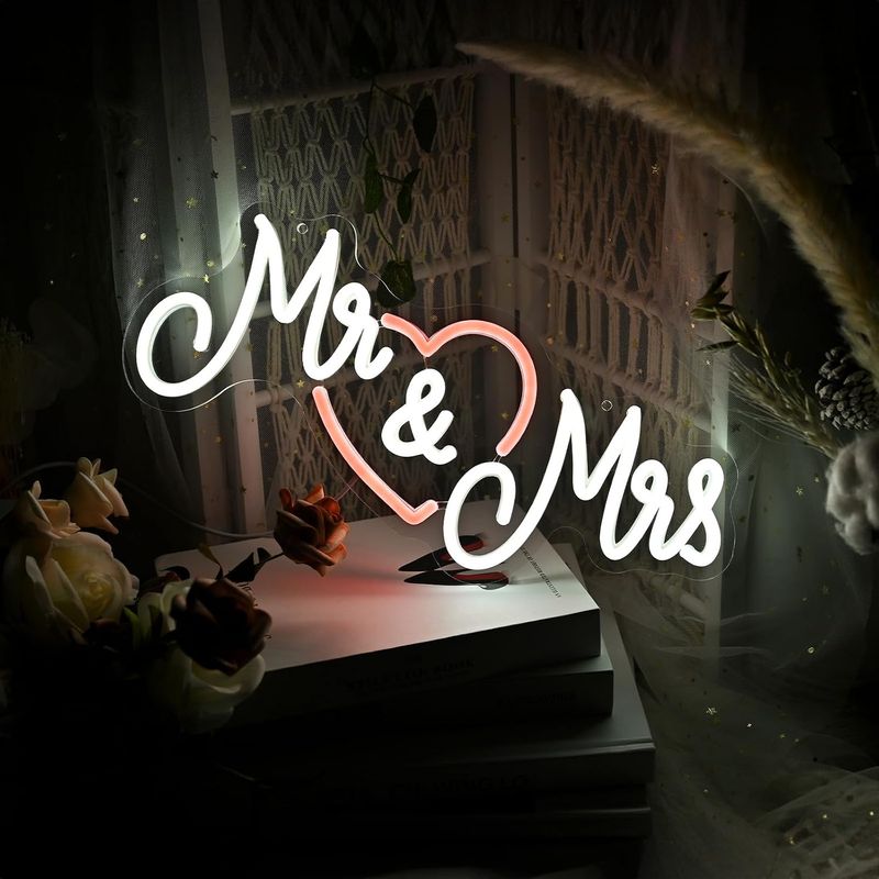 Mr and Mrs Neon Sign - Image 9