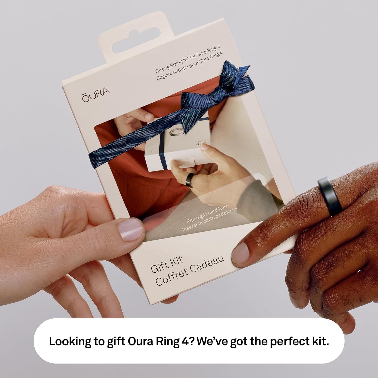 Oura Ring 4 Silver (Size 10) - Image 11