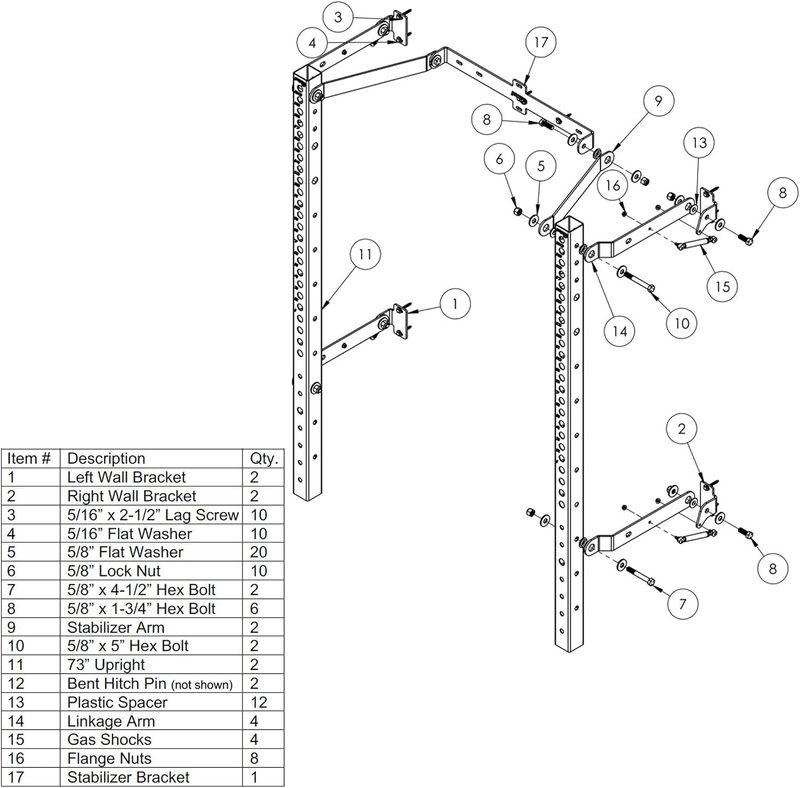 PRx Performance Profile PRO Squat Rack - Image 4