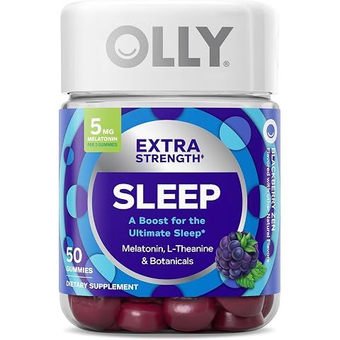 OLLY Extra Strength Sleep, Occasional Sleep Support Supplement - 50 Count