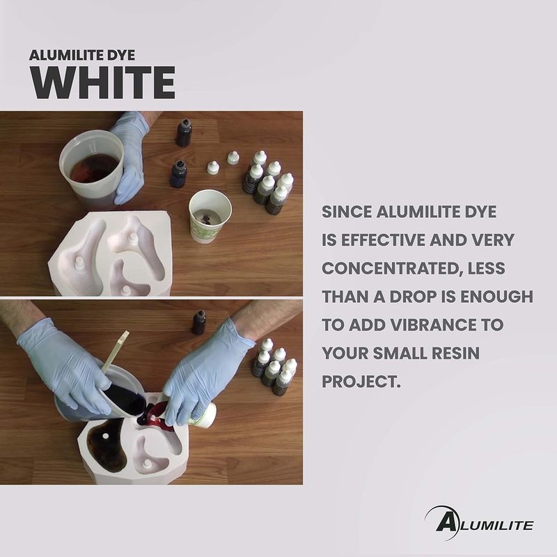 Alumilite White Dye (1 oz) - Image 7