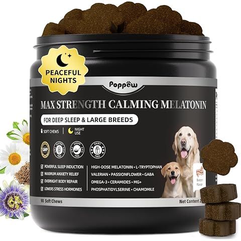 POPPAW Melatonin for Dogs for $11.39