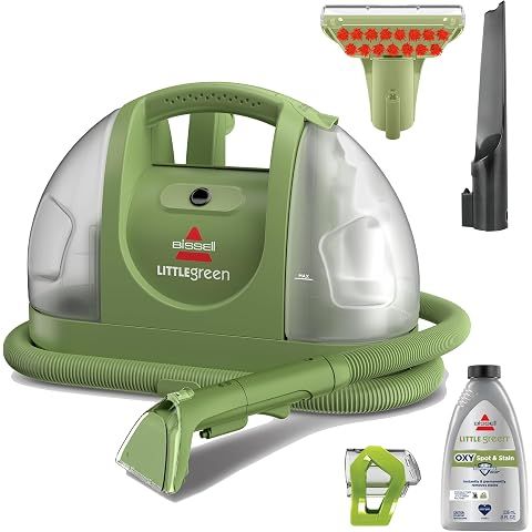 BISSELL Little Green Multi-Purpose Portable Carpet Cleaner, 1400B | Multi-surface u...