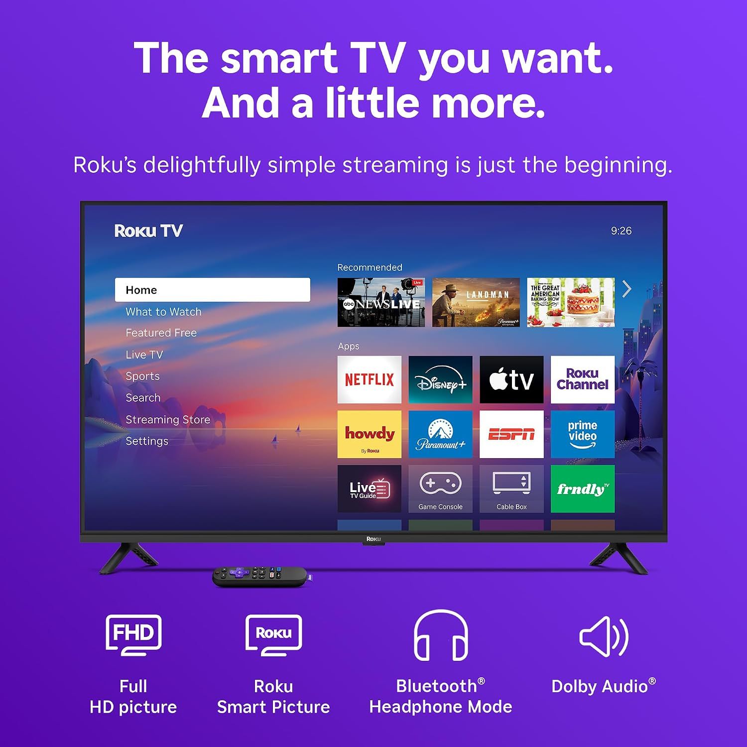 Roku 40-Inch Smart TV 2026 - Image 3