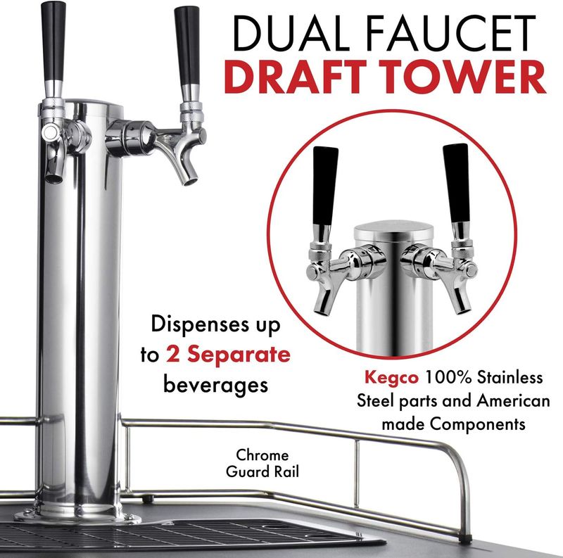 Kegco K309SS-2 Kegerator - Image 14