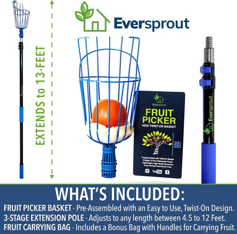 Eversprout 12-Foot Fruit Picker - Image 3