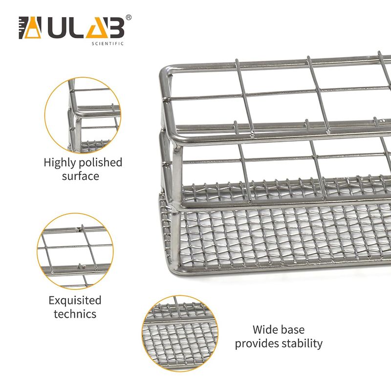 ULAB Stainless Steel Test Tube Rack - Image 5