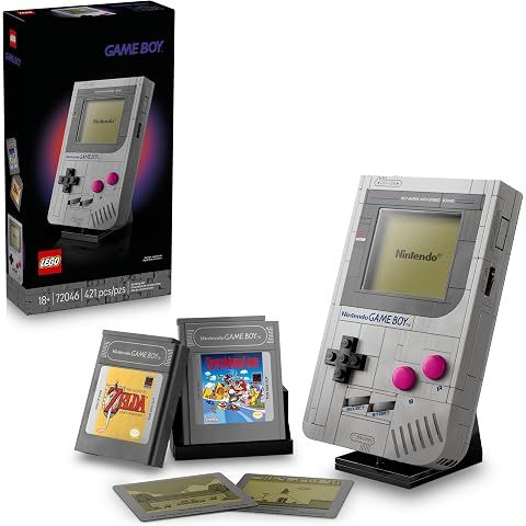 LEGO Super Mario Game Boy - Retro Building Sets for Adults, Ages 18+ - Gifts for Bi...