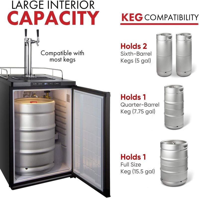 Kegco K309SS-2 Kegerator - Image 17